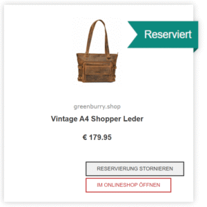 Webansicht geteilter Listen